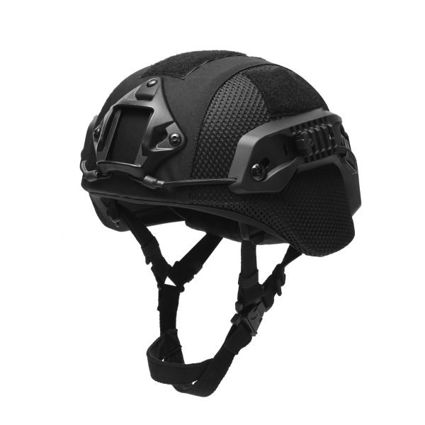 Aramid / PE materials MICH style Indonesian type black Bulletproof Helmet BH009 - Image 2