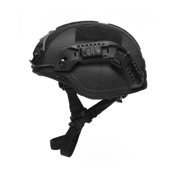 Aramid / PE materials MICH style Indonesian type black Bulletproof Helmet BH009 - Image 3