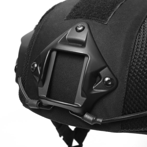 Aramid / PE materials MICH style Indonesian type black Bulletproof Helmet BH009 - Image 4