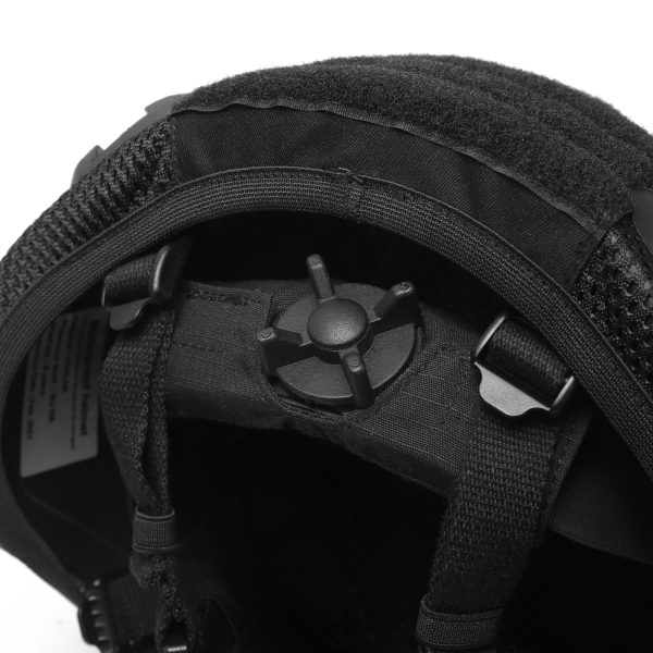 Aramid / PE materials MICH style Indonesian type black Bulletproof Helmet BH009 - Image 9