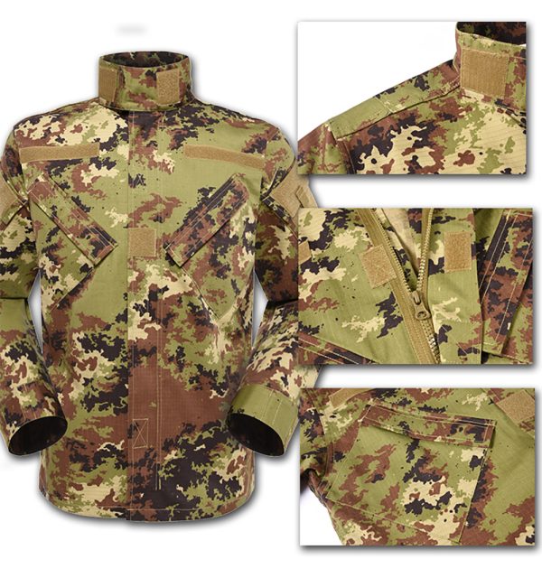 Italian Arid Woodland Camouflage ACU Army Dress Uniform - Image 4