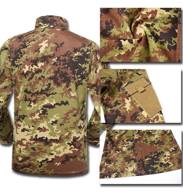 Italian Arid Woodland Camouflage ACU Army Dress Uniform - Image 5