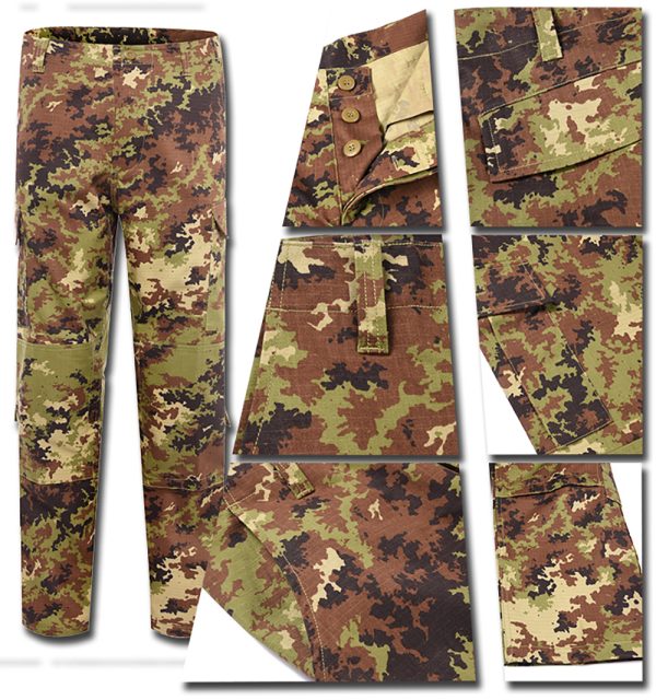 Italian Arid Woodland Camouflage ACU Army Dress Uniform - Image 6