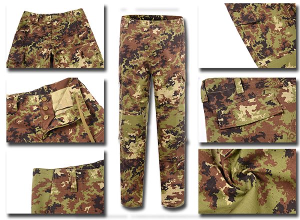 Italian Arid Woodland Camouflage ACU Army Dress Uniform - Image 7