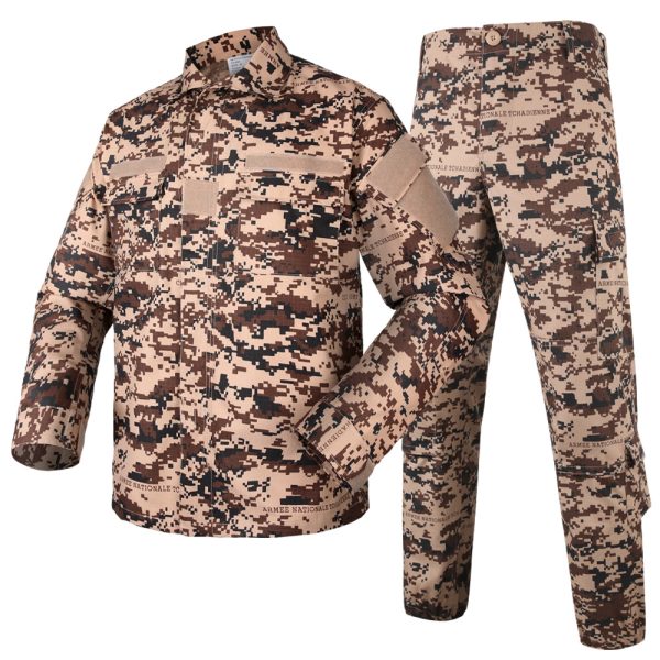 Chadian Desert Digital Camouflage ACU Military Army Uniform - Image 2