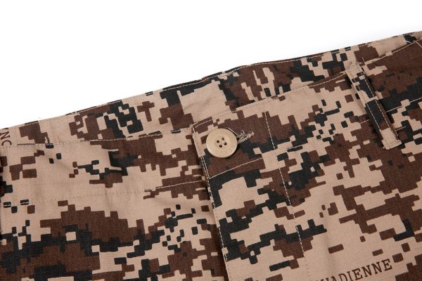 Chadian Desert Digital Camouflage ACU Military Army Uniform - Image 6