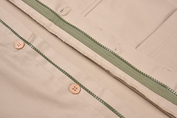 Factory Custom Solid Khaki BDU Military Army Uniform - Image 7